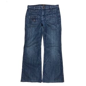 7 for all Mankind 30 Georgia High Waist Flare Jean